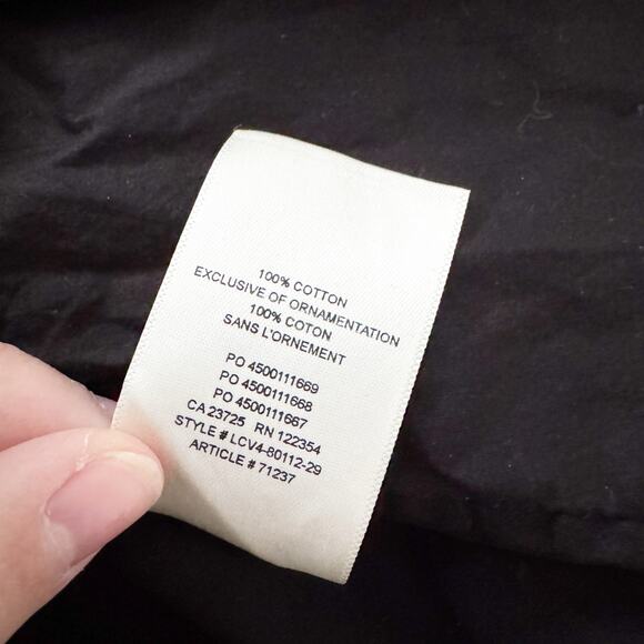 ARITZIA Wilfred Elia Dress Black Medium M - Picture 10 of 11